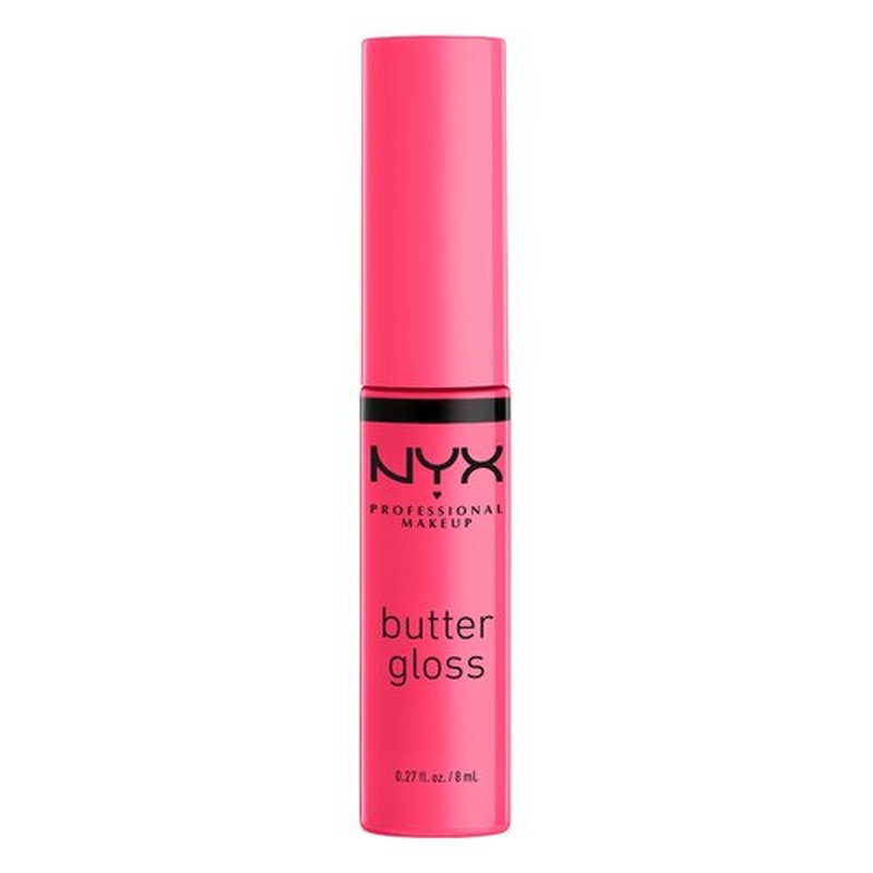 NYX PROFESSIONAL MAKEUP Butter Gloss, Non-Sticky Lip Gloss - Peaches & Cream (Pink Coral)
