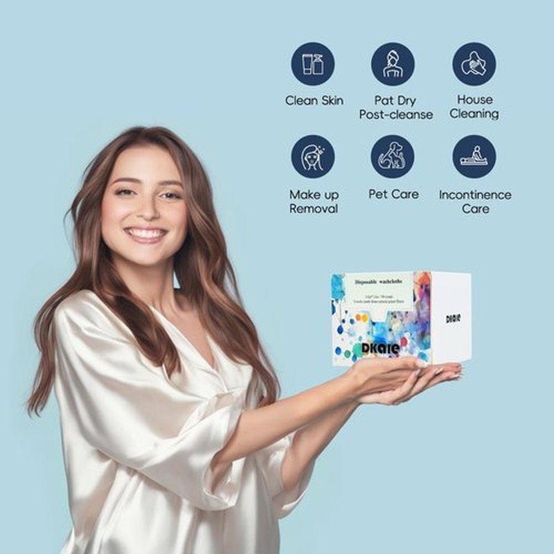 3 Pack Disposable Clean Towels
