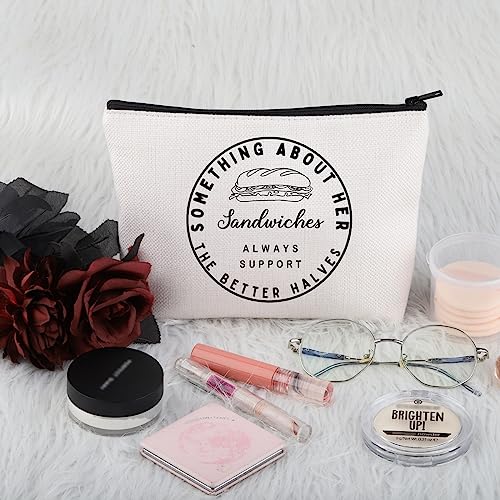 PWHAOO TV Show Inspired Gift Team Makeup Bag Team Cosmetic Bag TV Show Merch