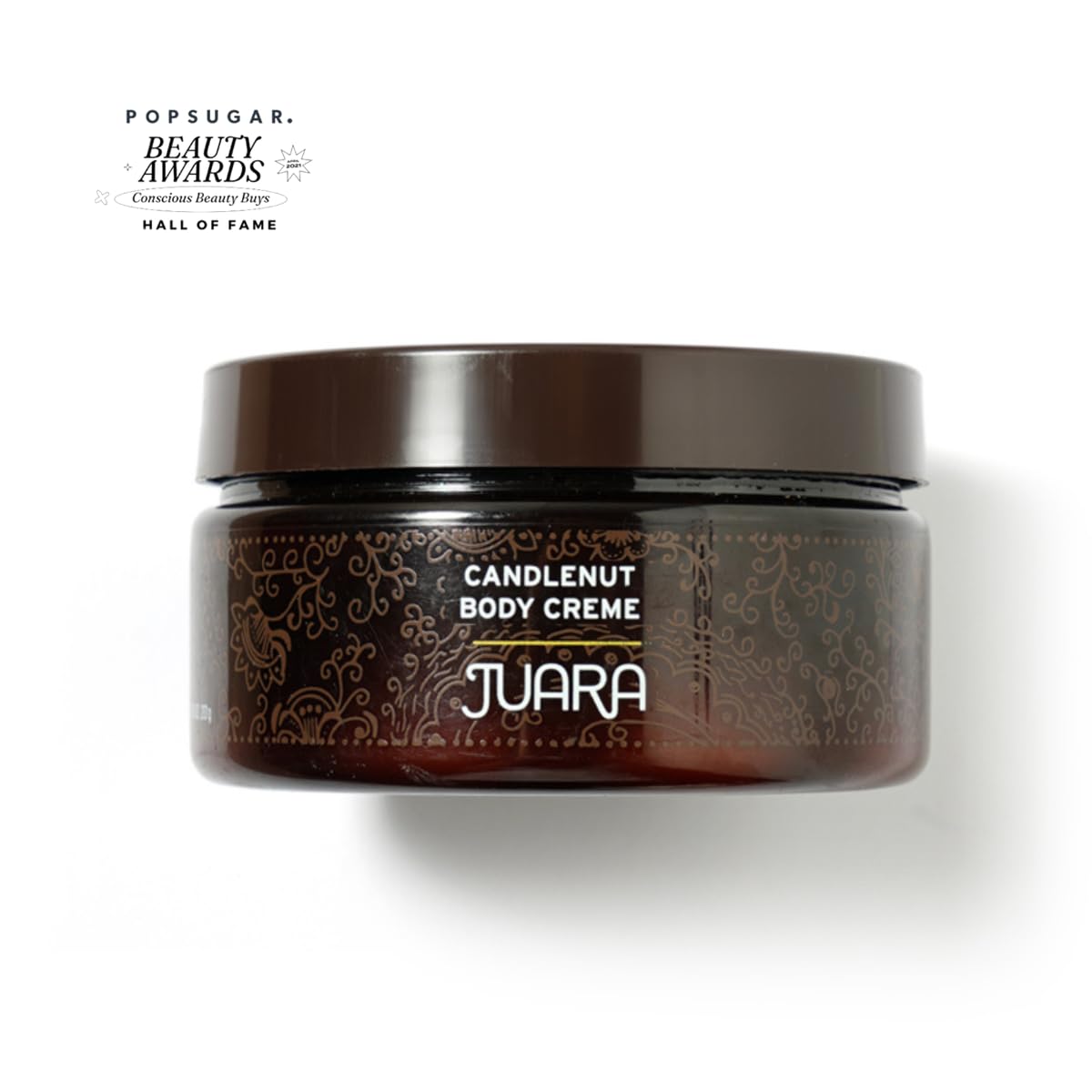 JUARA Candlenut Body Polish - 2-in-1 Exfoliating Body Scrub with Candlenut Oil, Rice Bran & Walnut Shell - Moisturizing Body Exfoliator, No Water Needed, Indonesian Jamu, (7.5 ounce)