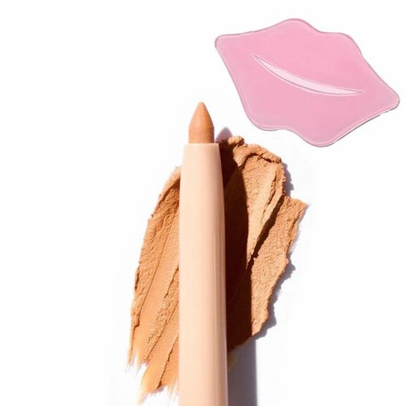 Glam Lux Beauty Bundle Beauty Creations Nude X Lip Liner Creamy Last All Day Flawless Application, Waterproof, Retractable Shaping & Sculpting, w/Collagen Lip Mask (Nude Alert, 1 Count)