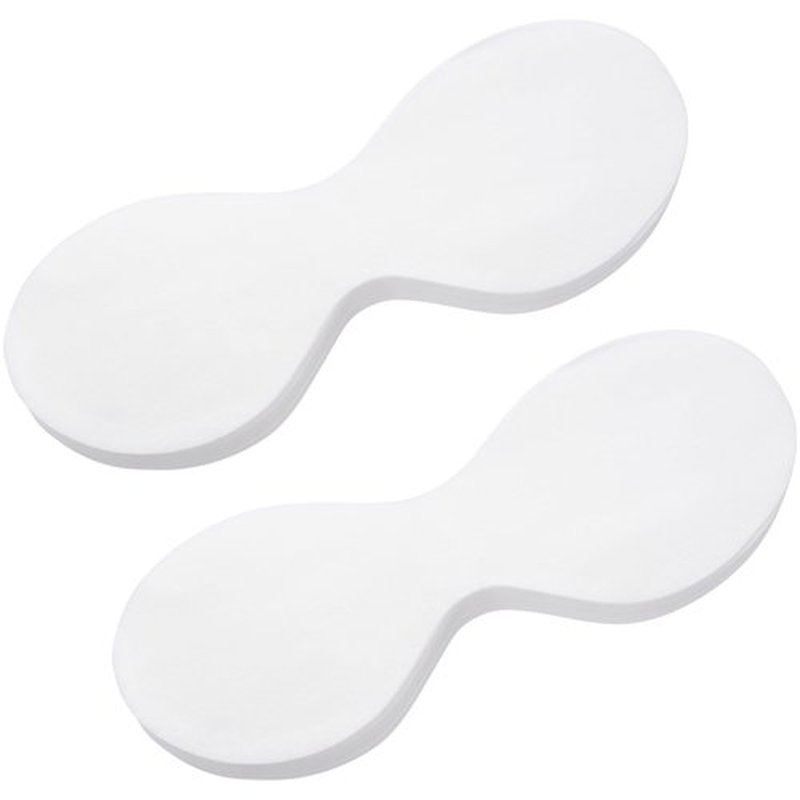 SmallCat 200 Sheets Disposable Non Woven Eye Care, Cotton Facial Eye Covers, DIY Skincare Eye Mask Paper Beauty Sheets for Spa, Skincare, Moisture Retention