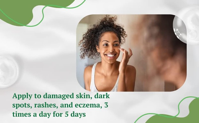 Aloe Vera Cream - Dark Spot Remover for Scars & Blemishes | Hydrating Face & Body Moisturizer for All Skin Types