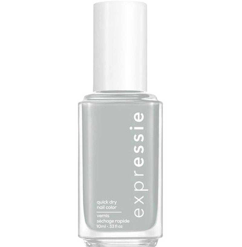 essie Expressie Nail Polish, Quick-Dry Light Gray Nail Polish, Vegan, In The Modem, 0.33 fl oz