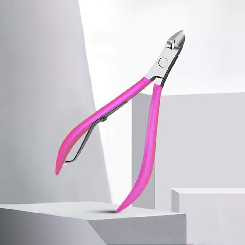 Glamne Manicure Pedicure Set Professional Nail Care Grooming Kitwith Travel Case 18pcs (Shining Pink)