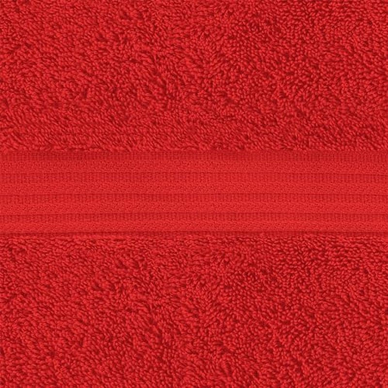 American Veteran Towel, 100% Cotton Turkish Washcloths for Bathroom Essentials 4 Pack, Soft Absorbent Wash Cloths Quick Drying Small Towels Washrags, Red