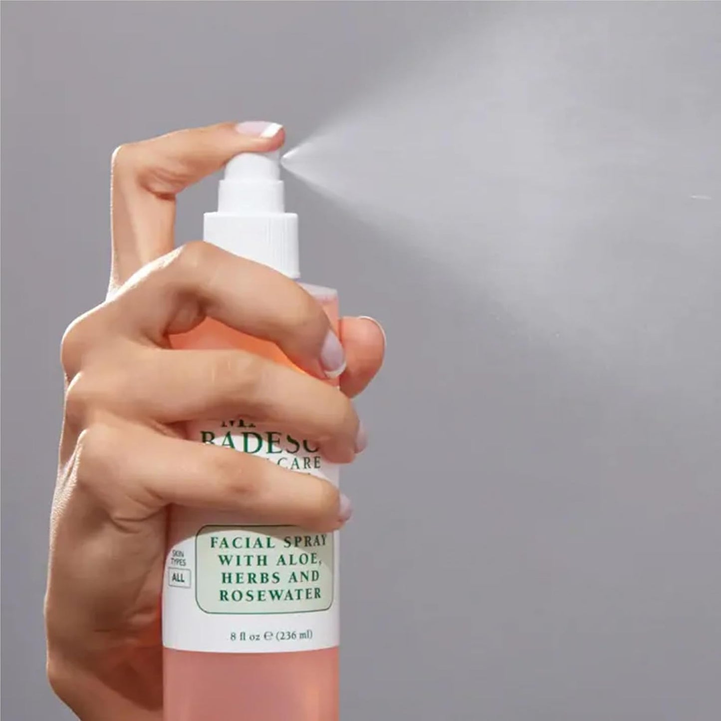 Hydrating Facial Spray with Aloe, Rose Water & Chamomile - Lavender Duo Mist for All Skin Types