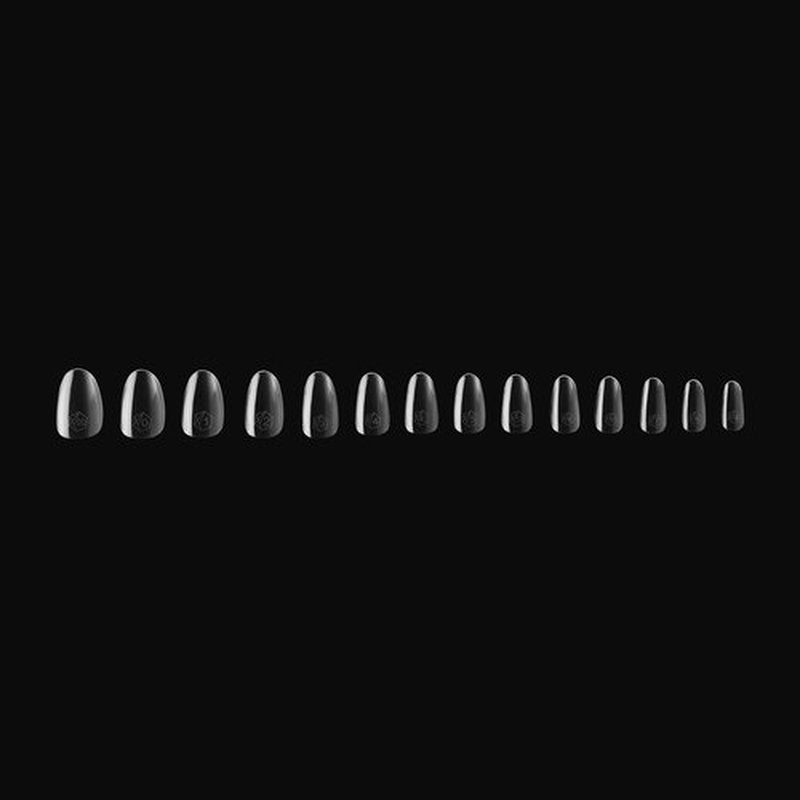 Apres Gel-X® Natural Round Tip Box | 500pc Gel-X Tips, 11 Sizes 00-9, Premium Quality (Natural Round Short, 500)
