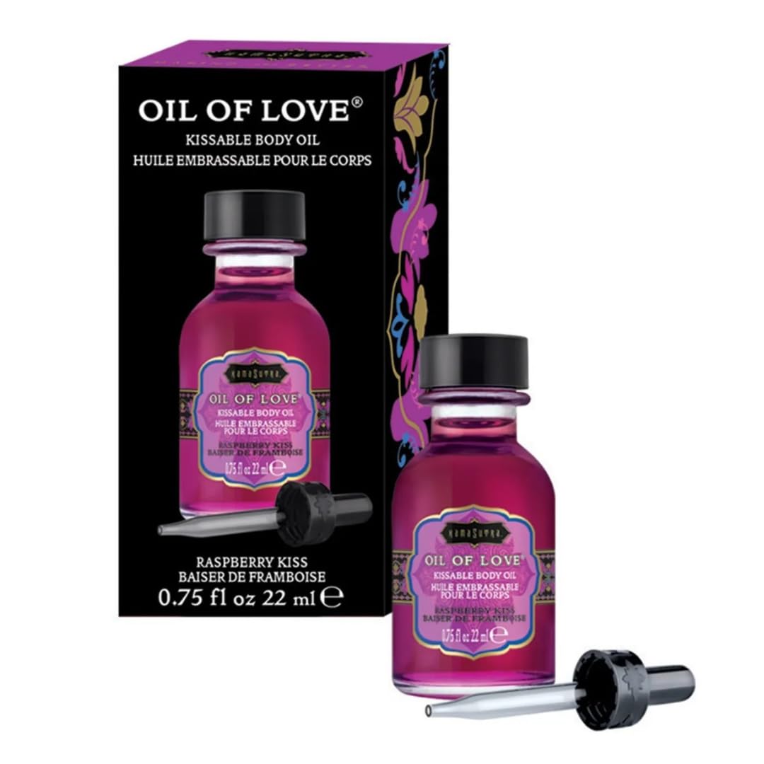 Kama Sutra Oil of Love Raspberry Kiss, 0.75 Fluid Ounce