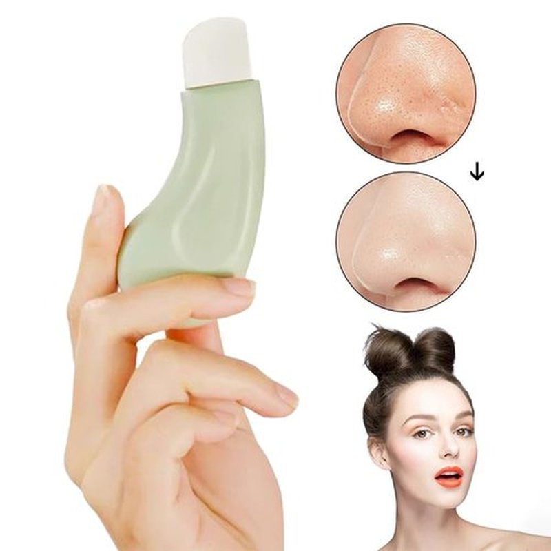 Cute Small Deep Clean Master/Blackhead Remover Tool/Safe & Made from Silicon/Can be Used with Mud Cream & Cleansing Oil (Professional Blackhead Remover)
