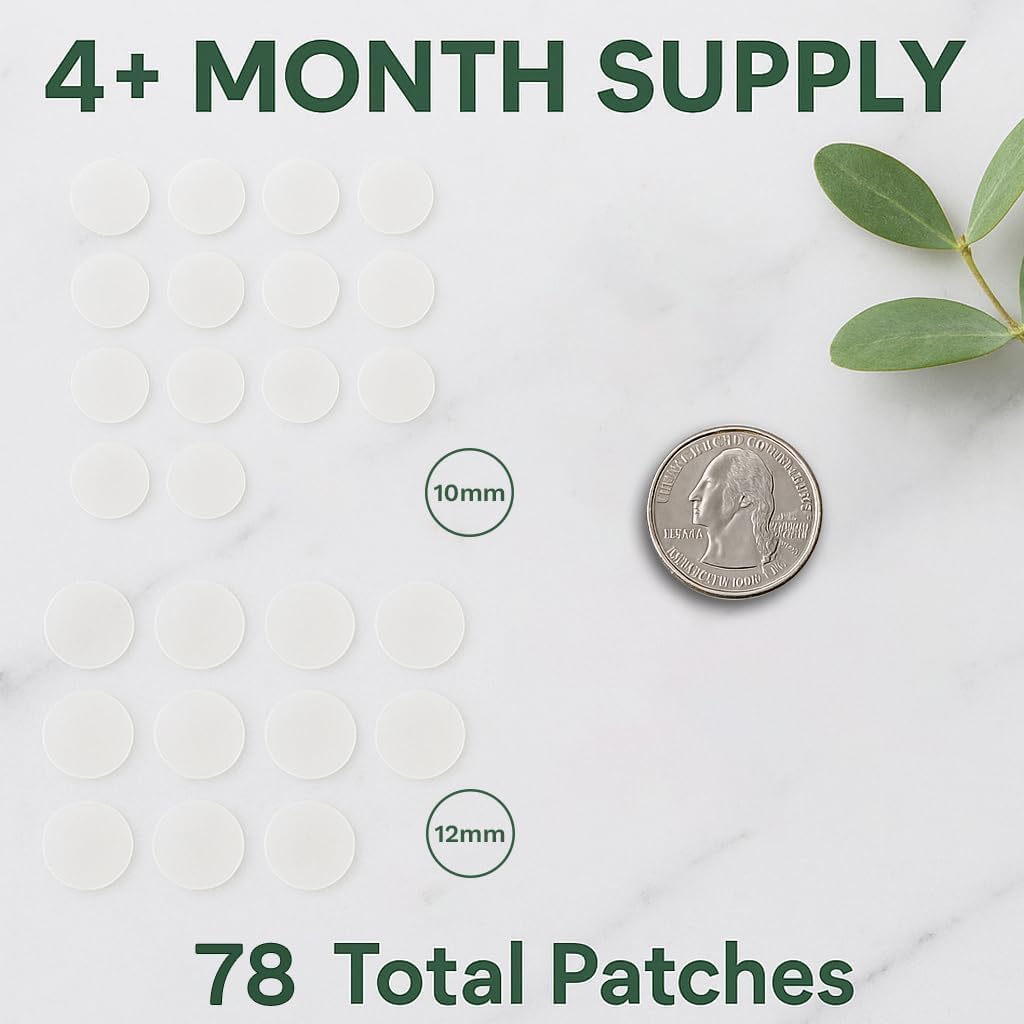 LE GUSHE Korean Pimple Patches for Face (132 Dots) - Hydrocolloid Acne Patches with Tea Tree Oil - Invisible Zit Stickers - Dermatologist Tested - Korean Skin Care