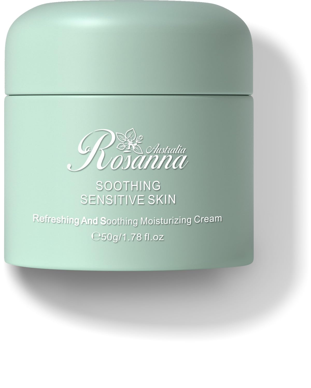 larosanna Soothing Moisturizing Cream for Sensitive Skin,Australia Skincare,Daily and Night Face Moisturizer for Women,Dermatologist-tested to Calm,Relieve Redness,Soothe Dryness,1.78 fl oz