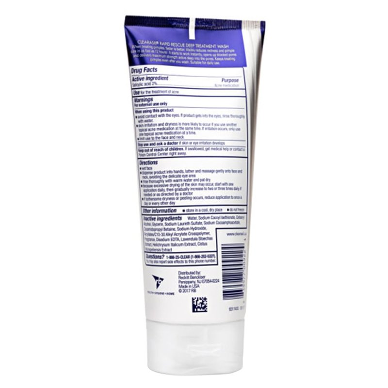 Clearasil Ultra Face Wash - Daily Acne Treatment | 6.78 oz (Pack of 6)