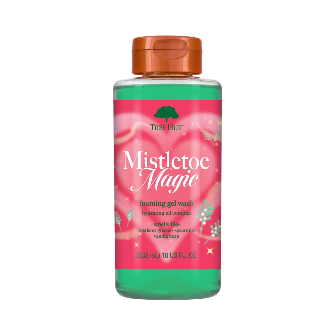 Tree Hut Mistletoe Magic Foaming Body Wash, 18 Fl Oz