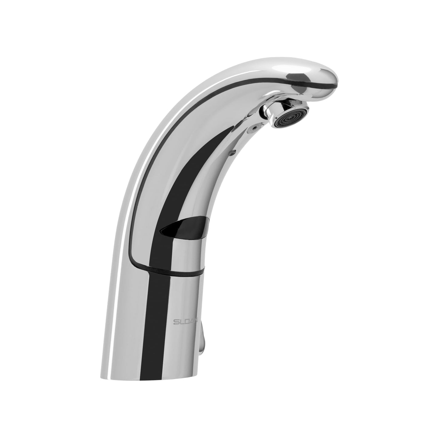 Sloan Optima EAF-150 Sensor Activated Touch-Free Faucet, Commercial Grade with Mounting Hardware - 1.5 GPM Battery-Powered Deck-Mounted Mid Body, Polished Chrome Finish, 3335001
