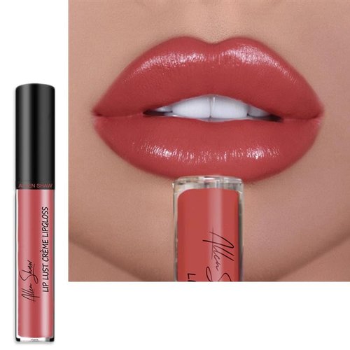 12 Color Cream Lip Gloss, 2025 New Long-Lasting Moisturizing Velvet Lip Lipstick, Waterproof,Non-Stick to Cup, Hydrating Lip Tint Natural Jelly Lipstick (011#, 1)