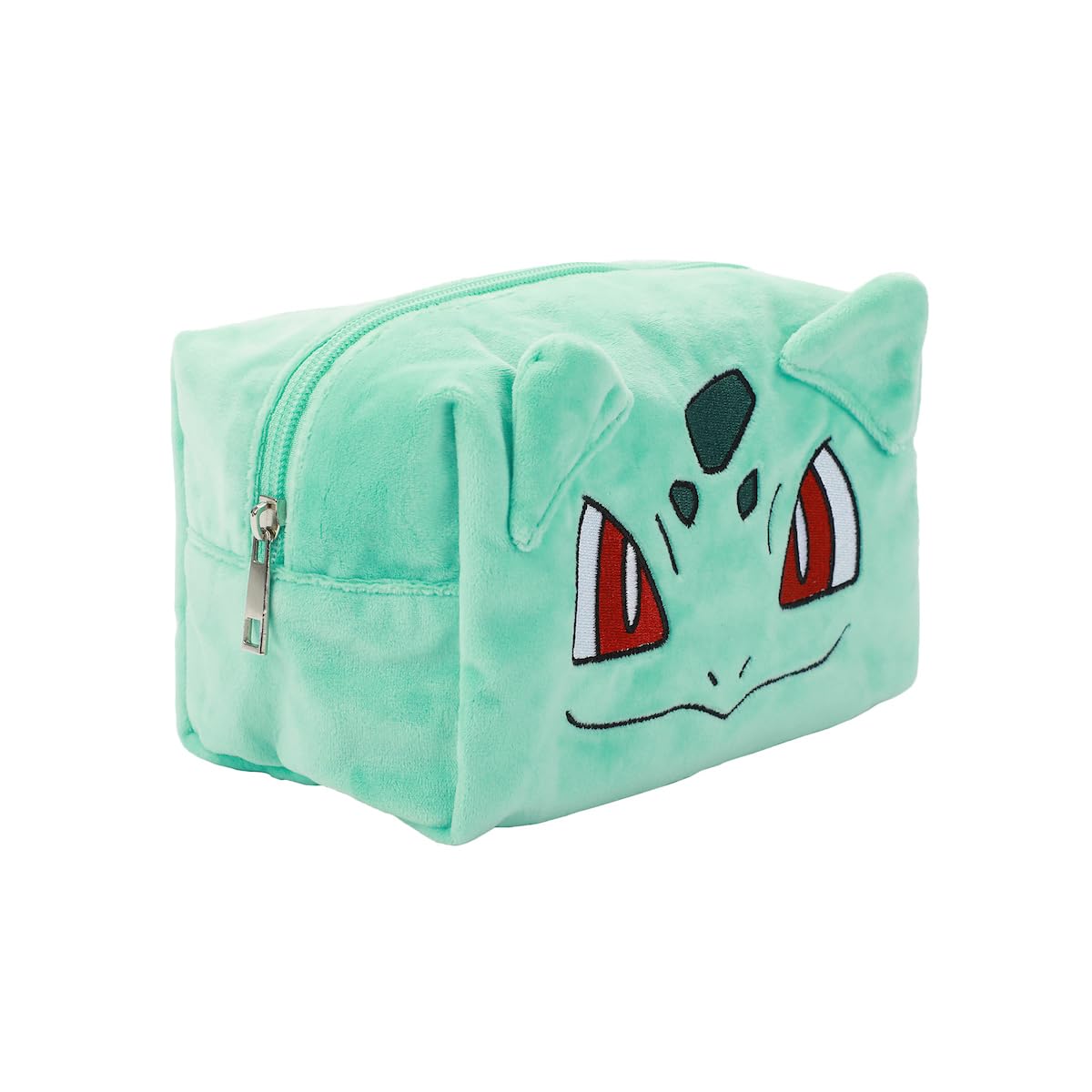 Bioworld Pokémon Bulbasaur Green 8" Cosmetic Toiletry Tote