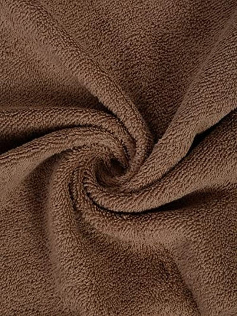 Casa Lino 4 Pack Hand Towels for Bathroom, 18"x28", 100% Cotton, Ultra Soft & Highly Absorbent, Premium Luxury Towels for Gym, Shower, Hotel, New Apartment Essentials, Brown