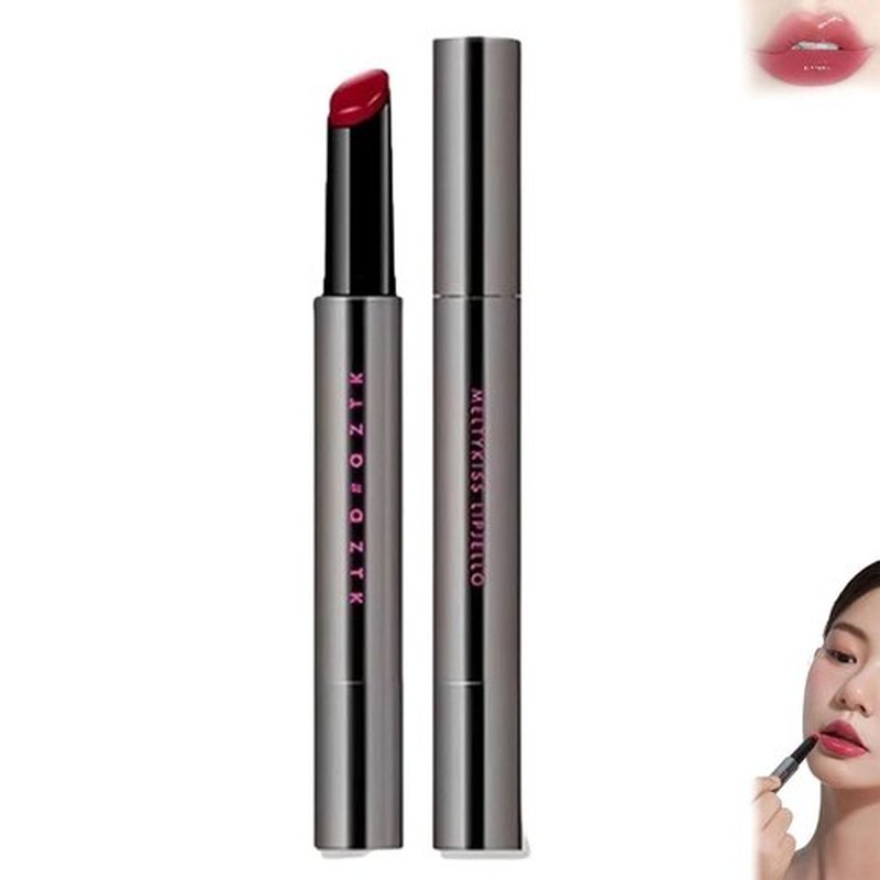 Aztk Meltykiss Jelly Gloss Lipstick, AZTK Moisturizing Melty Kiss Lip Jelly, Aztk Lipstick, Aztec Gloss Lipstick, Long Lasting Waterproof Non-Fading Non-Stick Lipstick (04, 0.7 Fl Oz (Pack of 1))