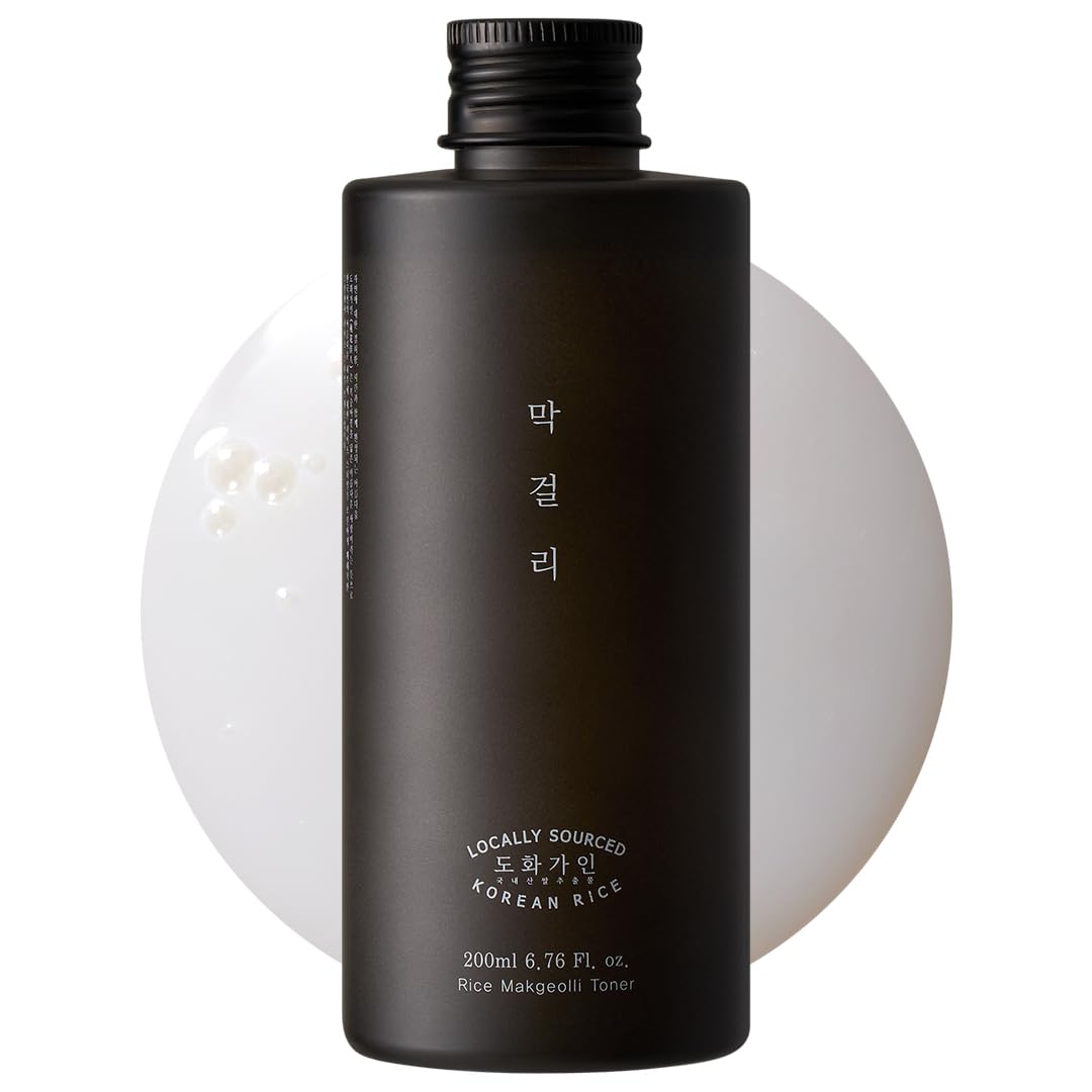 House of Dohwa Rice Makgeolli Toner – Hydrating & Refreshing Skin Prep – Made with Domestically Sourced Korean Rice – 200 ml (6.76 Fl Oz) – Korean Skincare