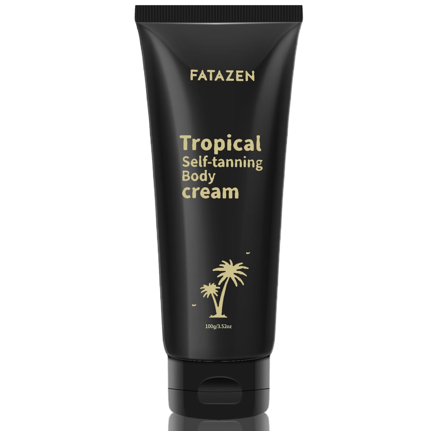 FATAZEN Natural-Looking Self Tanner Lotion, Long Lasting Streak-Free Sunless Tanning Cream for Face & Body, Organic Moisturizing Bronzed Glow Overnight Tan, No Fake Tan Smell, Vegan & Cruelty Free