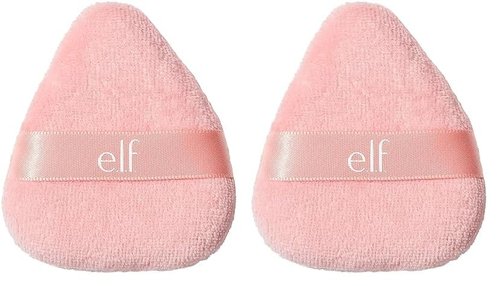 e.l.f. Halo Glow Powder Puff, Soft, Reusable Powder Puff For Applying Loose Or Pressed Powders, Easily Conforms To The Face, Vegan & Cruelty-free (Pack of 2)