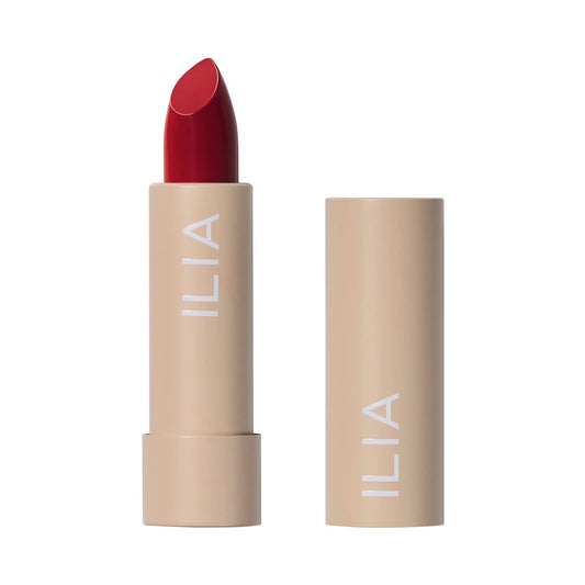 ILIA - Color Block Lipstick | Non-Toxic, Vegan, Cruelty-Free, Hydrating + Long Lasting, No Budge Color with Full Coverage (Amberlight (French Nude With Neutral Undertones), 0.14 oz | 4 g)