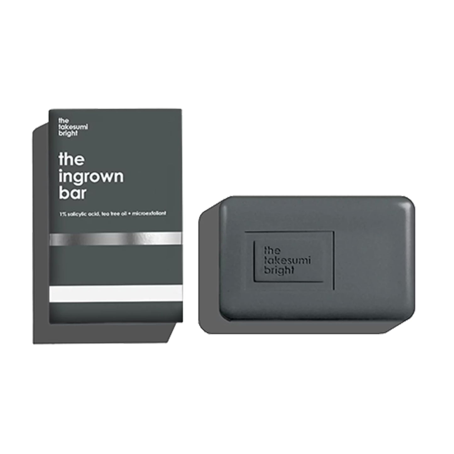 Kaia Naturals the takesumi bright® the ingrown bar – 5oz/140g, Exfoliating Bar Soap with Salicylic Acid and Tea Tree for Ingrown Hairs and Razor Bumps
