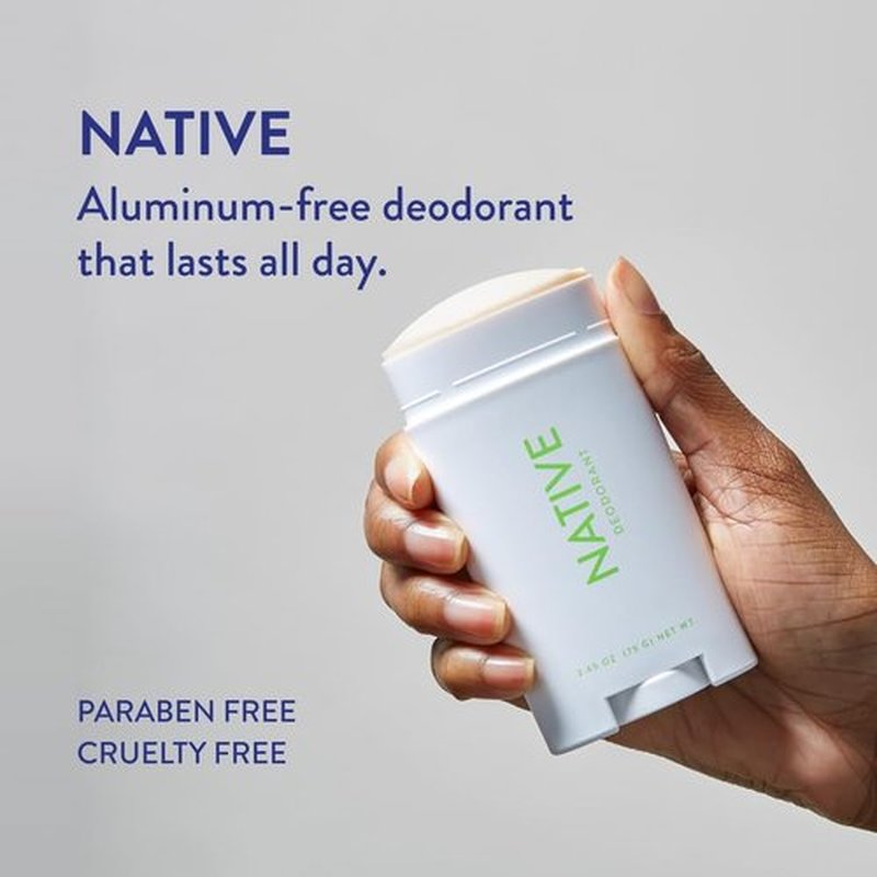 Native Deodorant Contains Naturally Derived Ingredients, 72 Hour Odor Control | Deodorant for Women and Men, Aluminum Free with Baking Soda, Coconut Oil and Shea Butter | Classic
