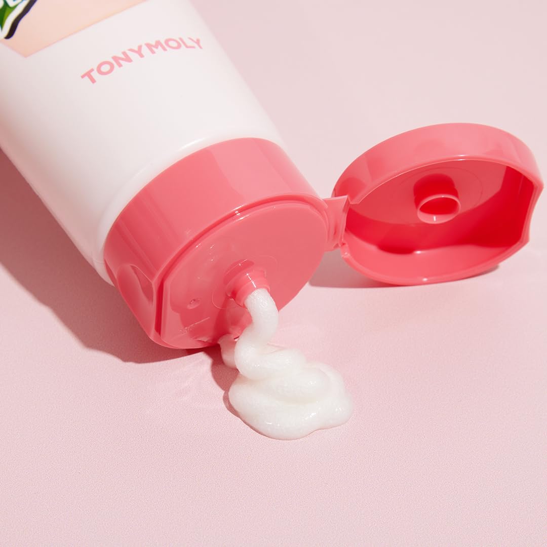 TONYMOLY Peach Punch Sweet Foam Cleanser, 5 Fl Oz