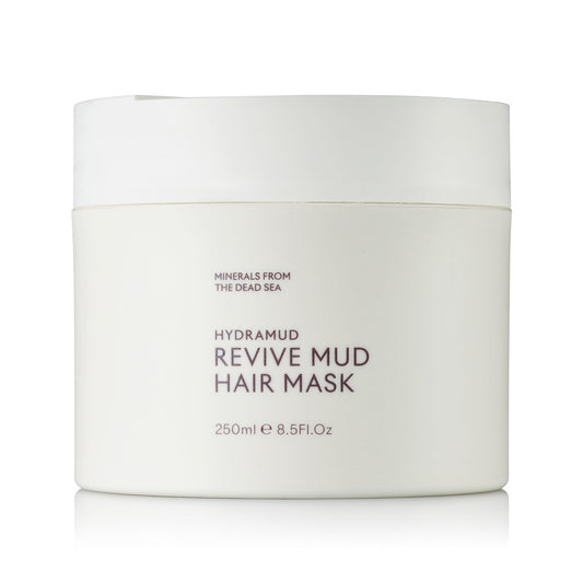 SEACRET Minerals Mud Hair Mask - Deep Conditioning Treatment for Dry Thick Curly Hair, Silicone Free with Dead Sea Mud, Argan Oil & Shea Butter - Softens, Hydrates, Detangles, 8.5 Fl Oz / 250 ml