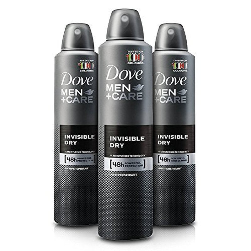 Dove Men Care Invisible Dry Spray Deodorant (3.8 oz, 3 pk.)