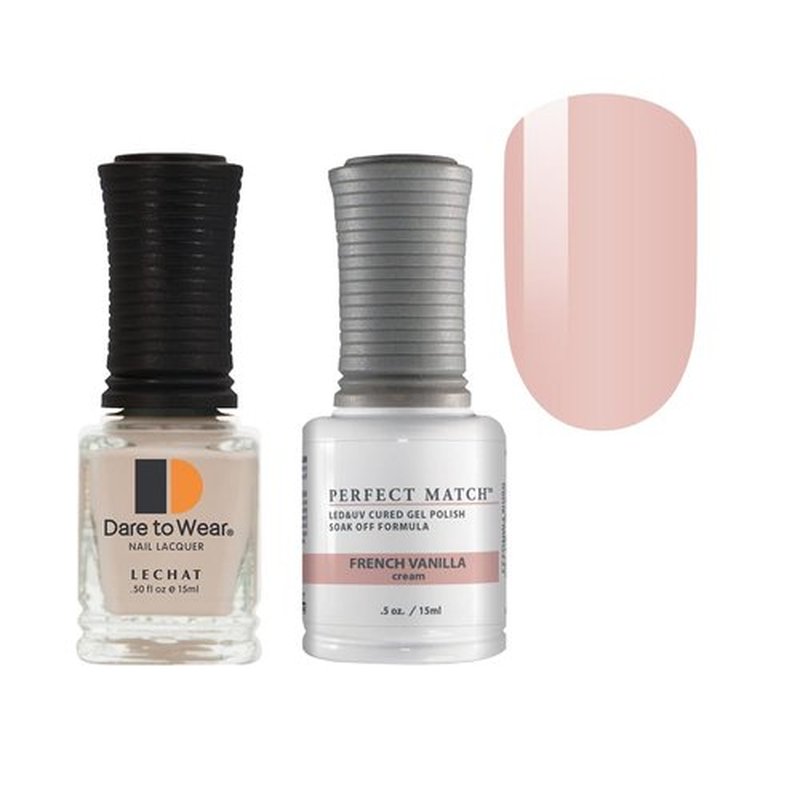 LECHAT Perfect Match Gel Polish, French Vanilla, 0.5 fluid_ounces