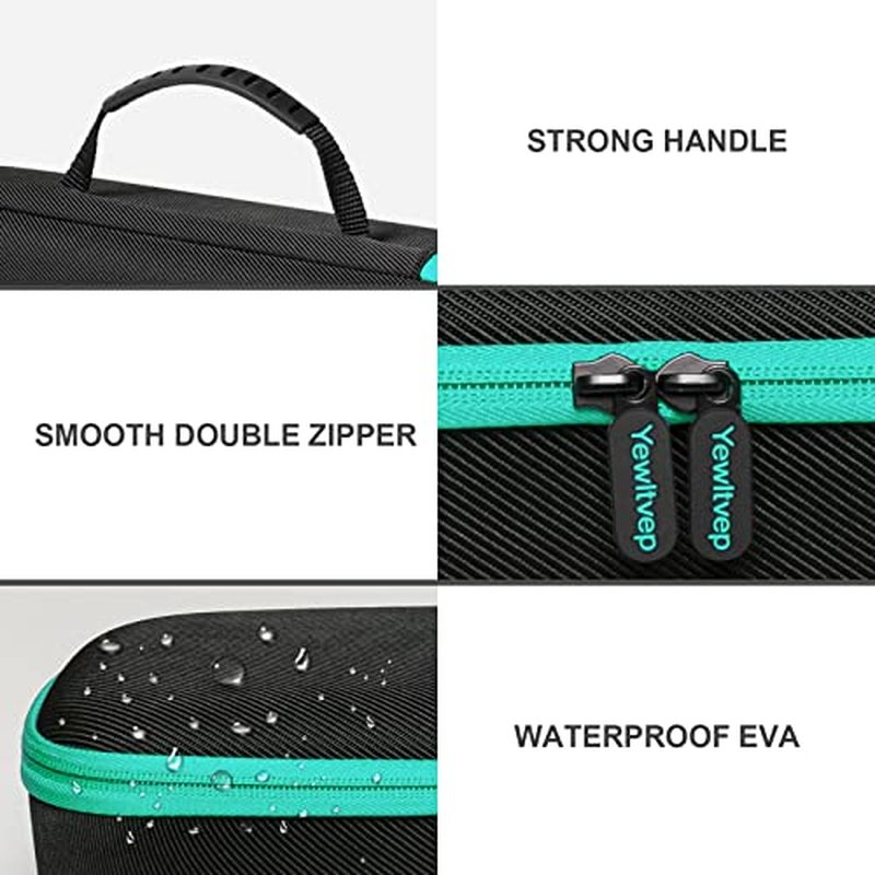 Case for One Step Volumizer Plus 2.0, Hard Travel Case Fits for One-Step Volumizer Plus, Hot Air Brush Case for One Step, Case for One Step Hair Dryer Brush (Case Only)