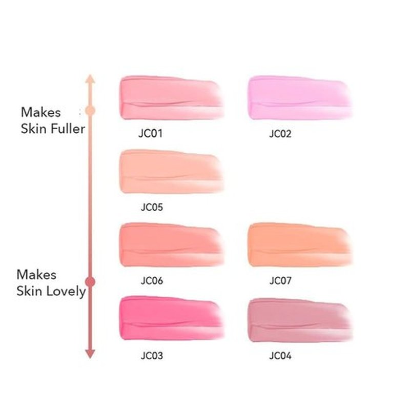 Aztk Liquid Blush, Aztk Jello Color Liquid Blush, Aztk Blush Highlight Contour 3 In 1, Liquid Blush with Sponge Head, Matte Nude Makeup Blusher Cream (Color02)