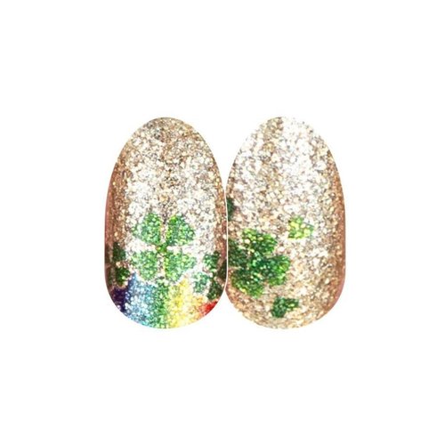 Shamrock O'Clock - Color Street Nail Strips (Petite) FDG313