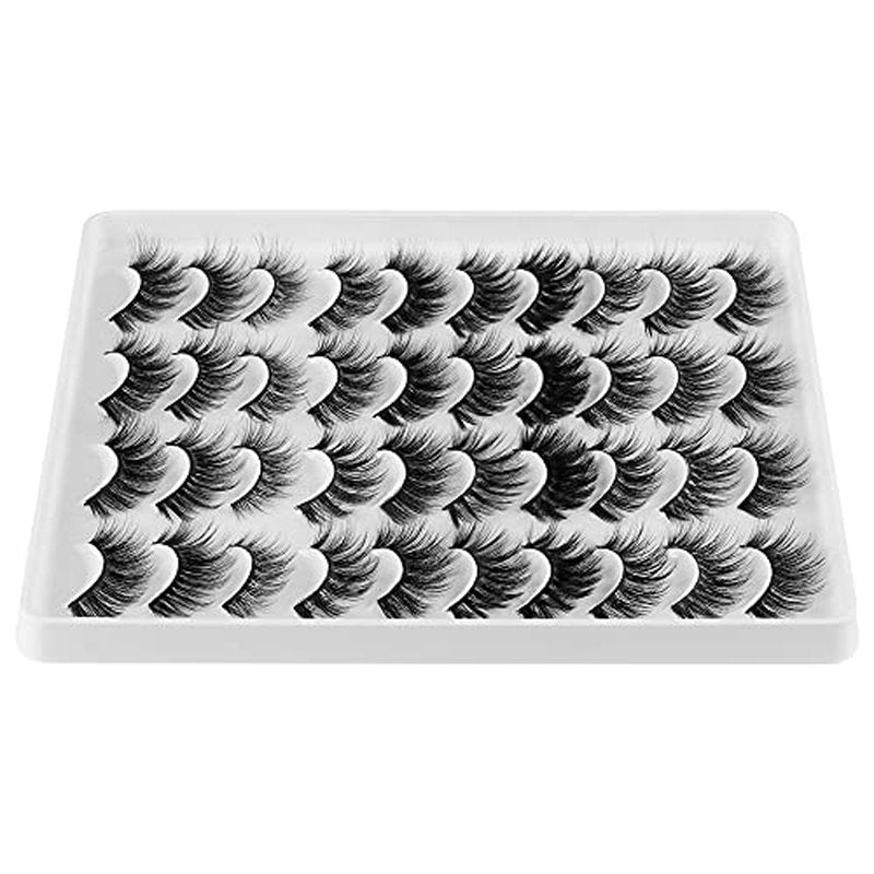 JIMIRE Natural False Eyelashes Light Volume Lashes Pack 5 Pairs