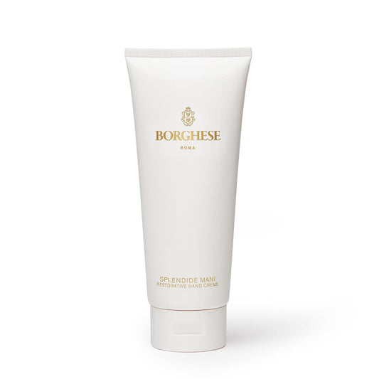 Hydrating Borghese Splendide Mani Hand Cream with Vitamin E - Restorative Cuticle & Skin Barrier Support for Dry, Chapped Hands