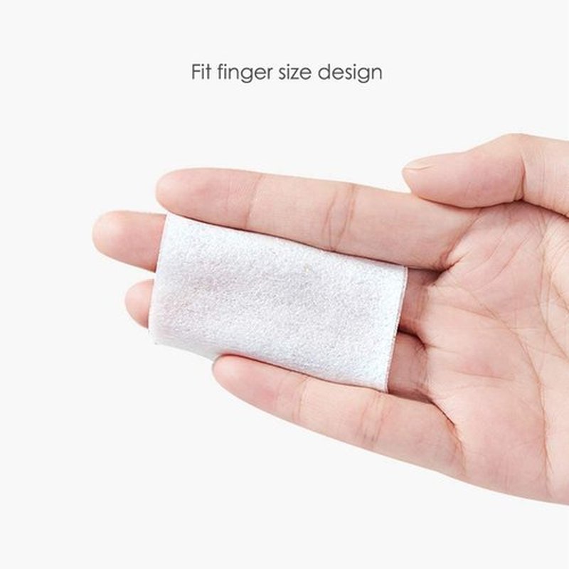 1000 PCS Thin Makeup Facial Cotton Pads, Soft and Square Nail Polish Remover Cotton Pads, Facial Eye Lip Makeup Remover Cotton Pads, Non-Woven Cotton, Lint Free