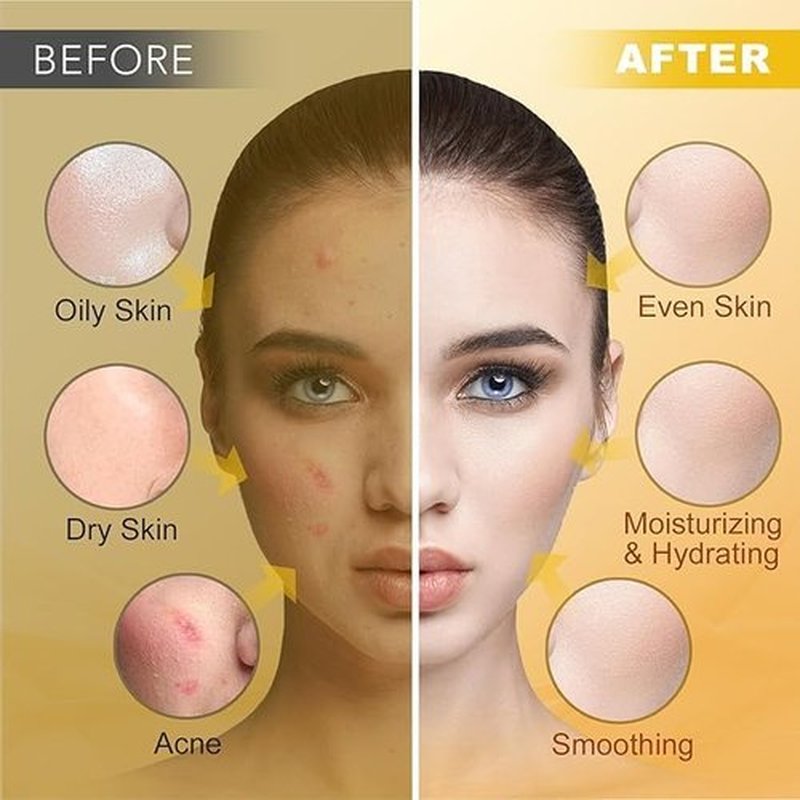 Angeland Jelly Mask for Facials Professional Natural Gel Face Masks, Moisturizing & Hydrating Jelly Face Masks, Peel Off Face Masks SkinCare 23 Fl Oz (Turmeric)