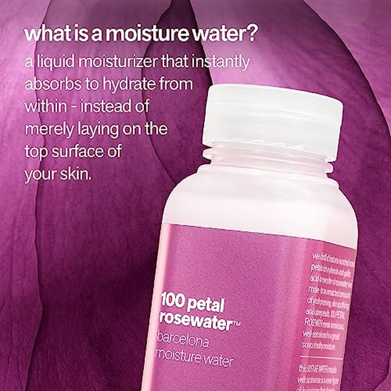 PLANT BEAUTY DISTILLERY Facewater 100 Petal Rosewater Barcelona Moisture Water