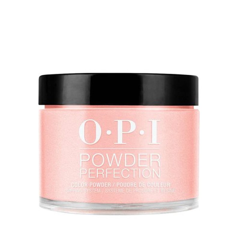 OPI Powder Perfection Flex on the Beach | Opaque Orange Orange Crème Nail Dipping Powder | Summer Make the Rules Collection