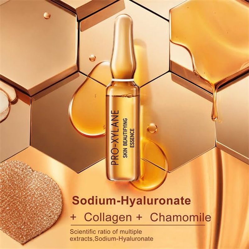 Hydrating Facial Serum 7-Pack - 10% Glycerin & Natural Extracts for Daily Moisturizing