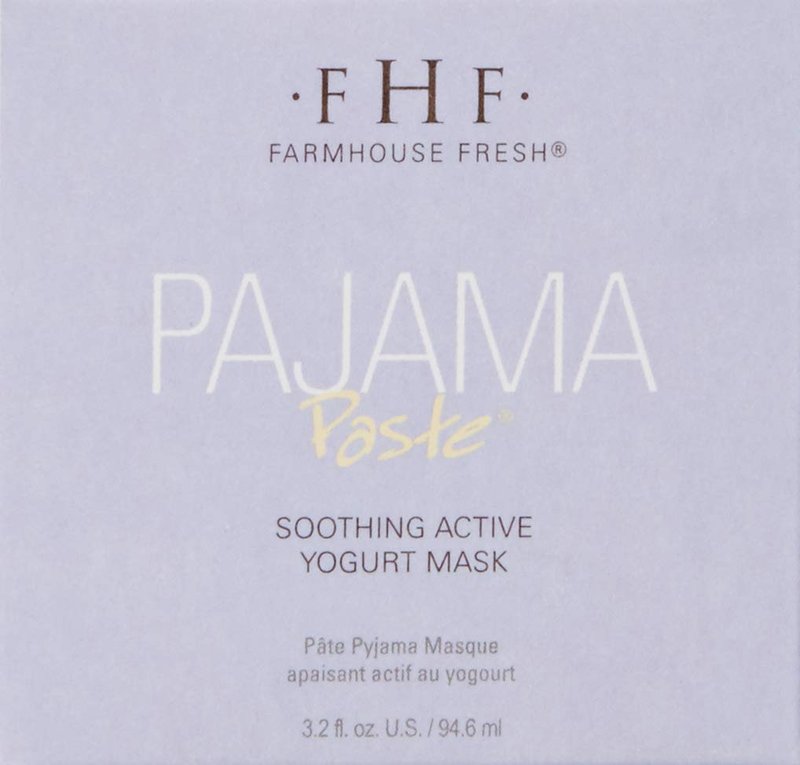 FarmHouse Fresh Pajama Paste - Soothing Active Yogurt Mask | 3.2 Fl Oz