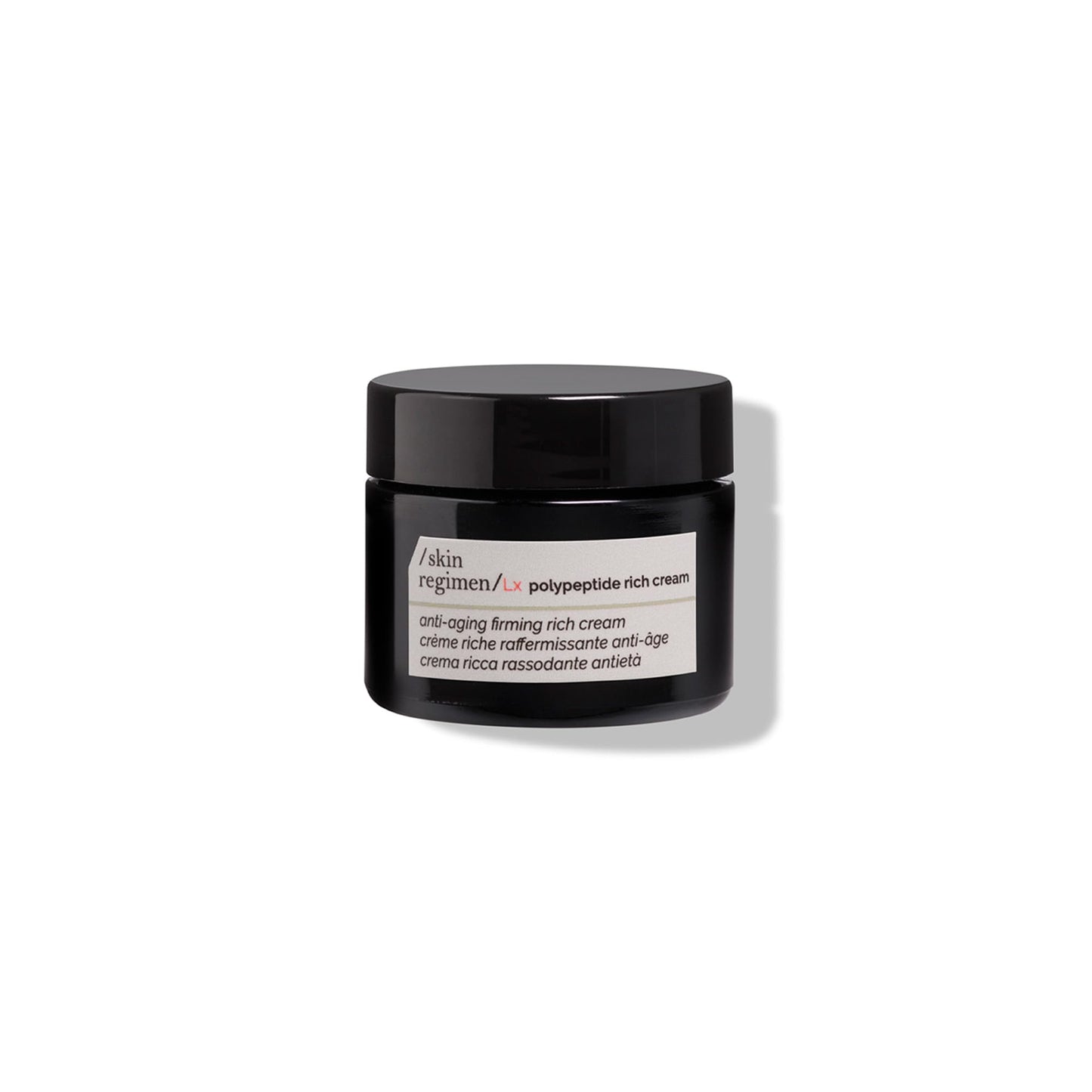 /skin regimen/ Lx Polypeptide Rich Cream, Anti-Aging Firming Moisturizer, Nourishes, Corrects Wrinkles, Longevity Complex™, Peptides, Clean Beauty, Vegan, Mature & Dry Skin, 1.69 Fl Oz