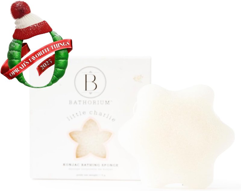 Konjac Body Sponge for Babies | Gentle Cleansing Sponge for Sensitive Skin, 100% Pure, Ideal for Daily Use