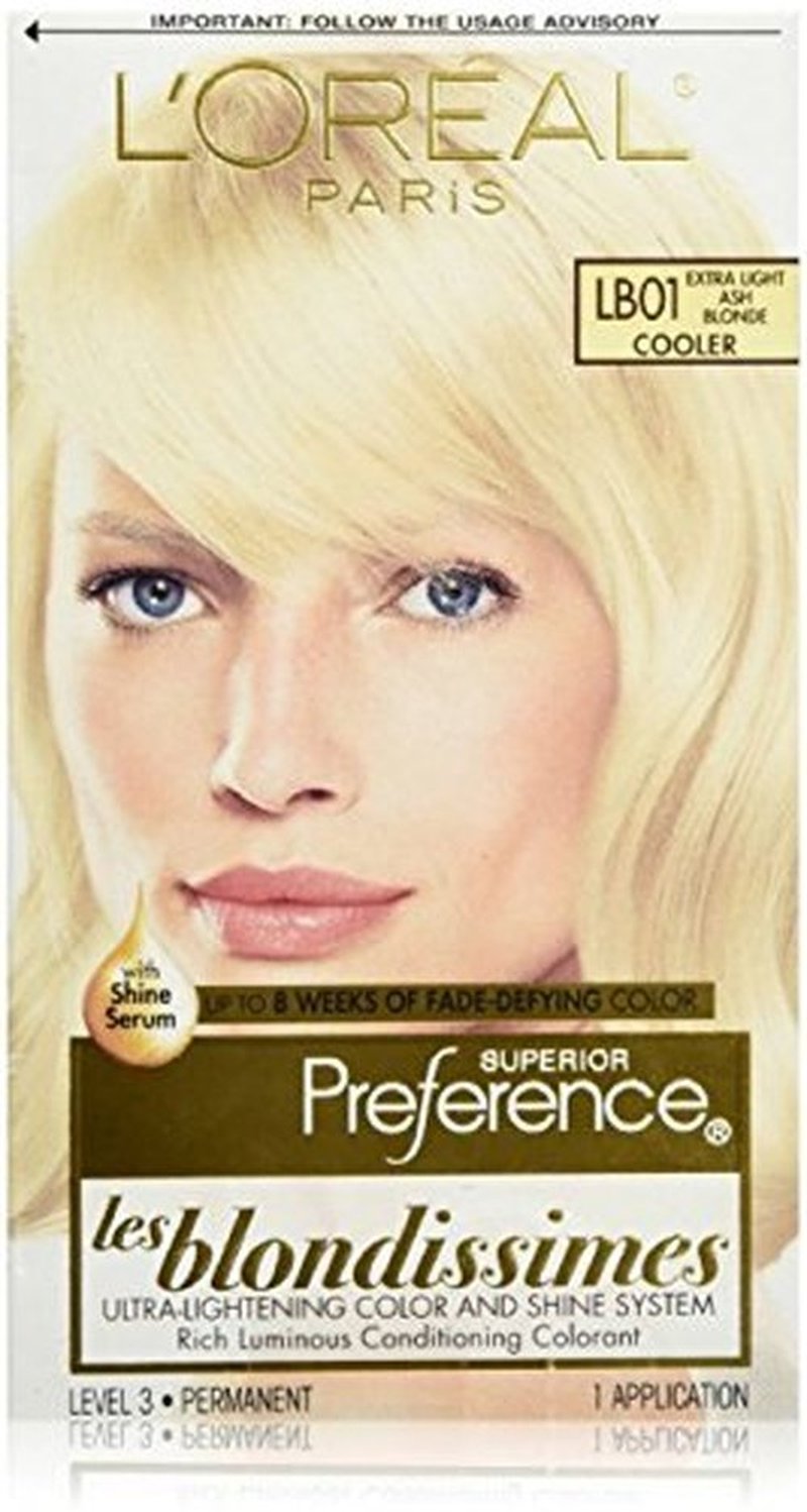 L'Oreal Preference #Lb-01 Extra-Light Ash Blonde, 1 ct