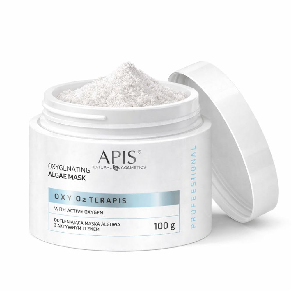 Apis Active Oxygen Peel Off Face Mask 0.66 lb - Cooling Algae Hydrating Face Masks with Hyaluronic Acid - Self Facial Skin Care Products - Moisturizing, Soothing, Energizing and Anti-Aging Effect