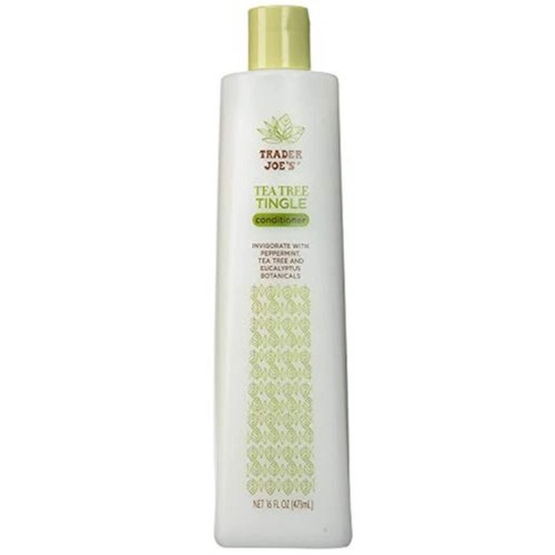 Trader Joe's Tea Tree Tingle Conditioner with Peppermint and Eucalyptus - Cruelty Free (16 oz)