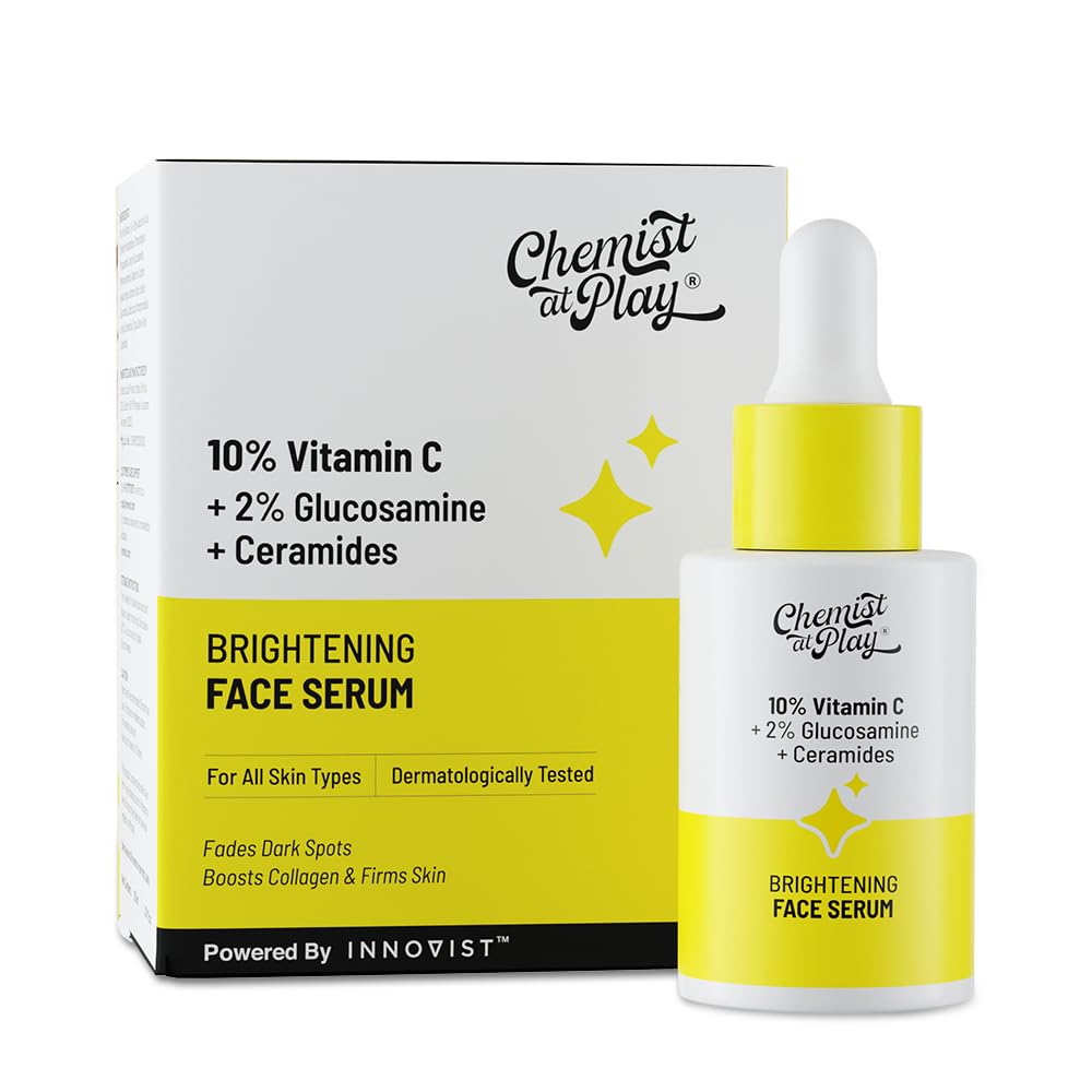 Chemist At Play Vitamin C Face Serum | Lightweight Daily Serum for Skin Care Routine | 30ml